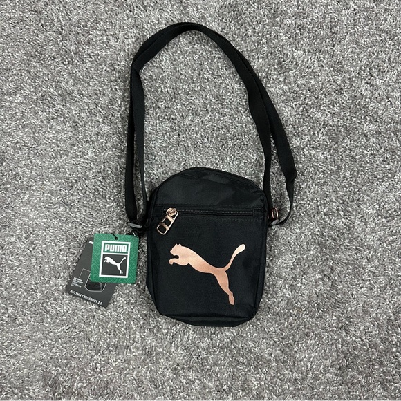 Puma Bags Puma Rhythm Crossbody 2 Mini Bag Black Rose Gold Poshmark